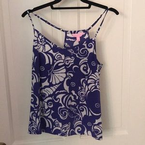Lilly Pulitzer Dusk Silk Top
